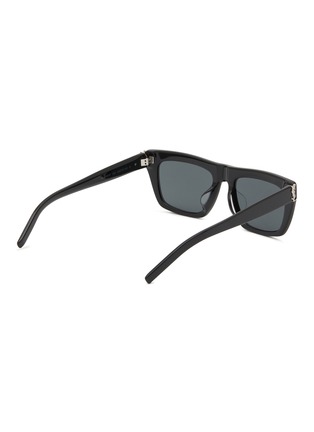 Figure View - Click To Enlarge - SAINT LAURENT - Acetate Square Sunglasses