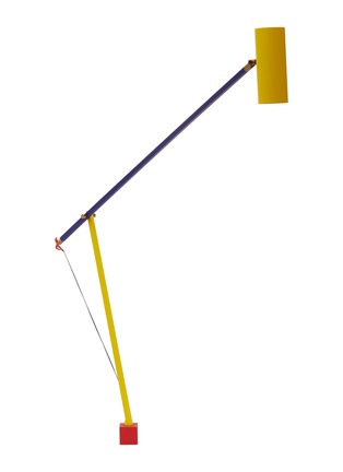 Main View - Click To Enlarge - CATELLANI & SMITH - Ettorino Lamp — Blue/Yellow/Red