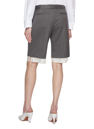 Back View - Click To Enlarge - PETER DO - Lined Tailored Shorts