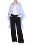 Figure View - Click To Enlarge - PETER DO - Cotton Coat Shirt