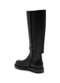  - ANN DEMEULEMEESTER - Ted Detachable Shaft Leather Riding Boots