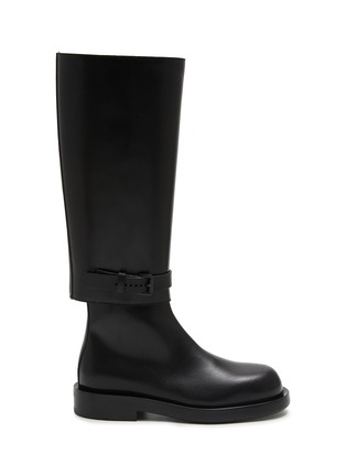Main View - Click To Enlarge - ANN DEMEULEMEESTER - Ted Detachable Shaft Leather Riding Boots