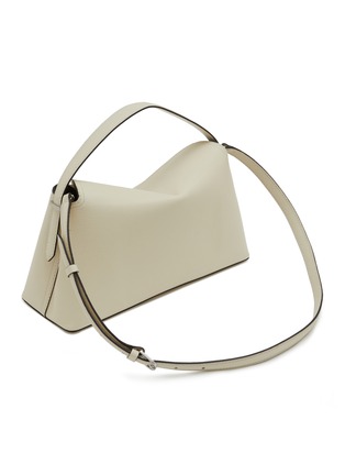 Detail View - Click To Enlarge - TOTEME - Lock Top Handle Leather Flap Bag