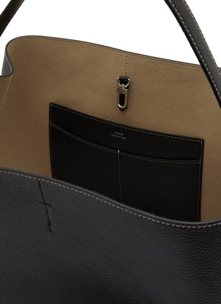 Detail View - Click To Enlarge - TOTEME - Large Belted Leather Tote