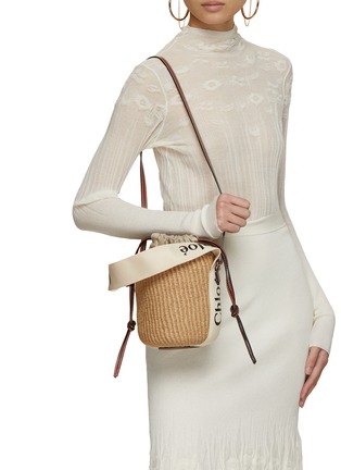 Figure View - Click To Enlarge - CHLOÉ - Woody Paper Bucket Bag