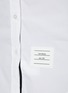  - THOM BROWNE  - Classic Point Collar Cotton Shirt