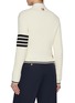 Back View - Click To Enlarge - THOM BROWNE  - Baby Cable Wool Cardigan
