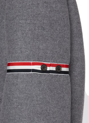  - THOM BROWNE  - RWB Stripe Wool Cashmere Jacket