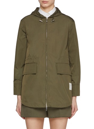 Main View - Click To Enlarge - THOM BROWNE  - Hooded Parka Jacket