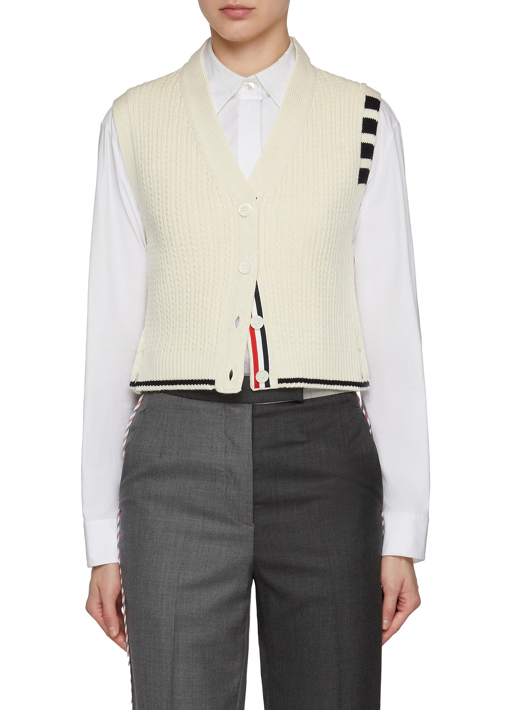 Theory Wool order Front Button with closure vest