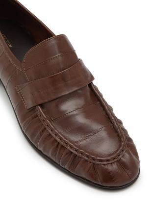 Detail View - Click To Enlarge - THE ROW - Eel Leather Loafer