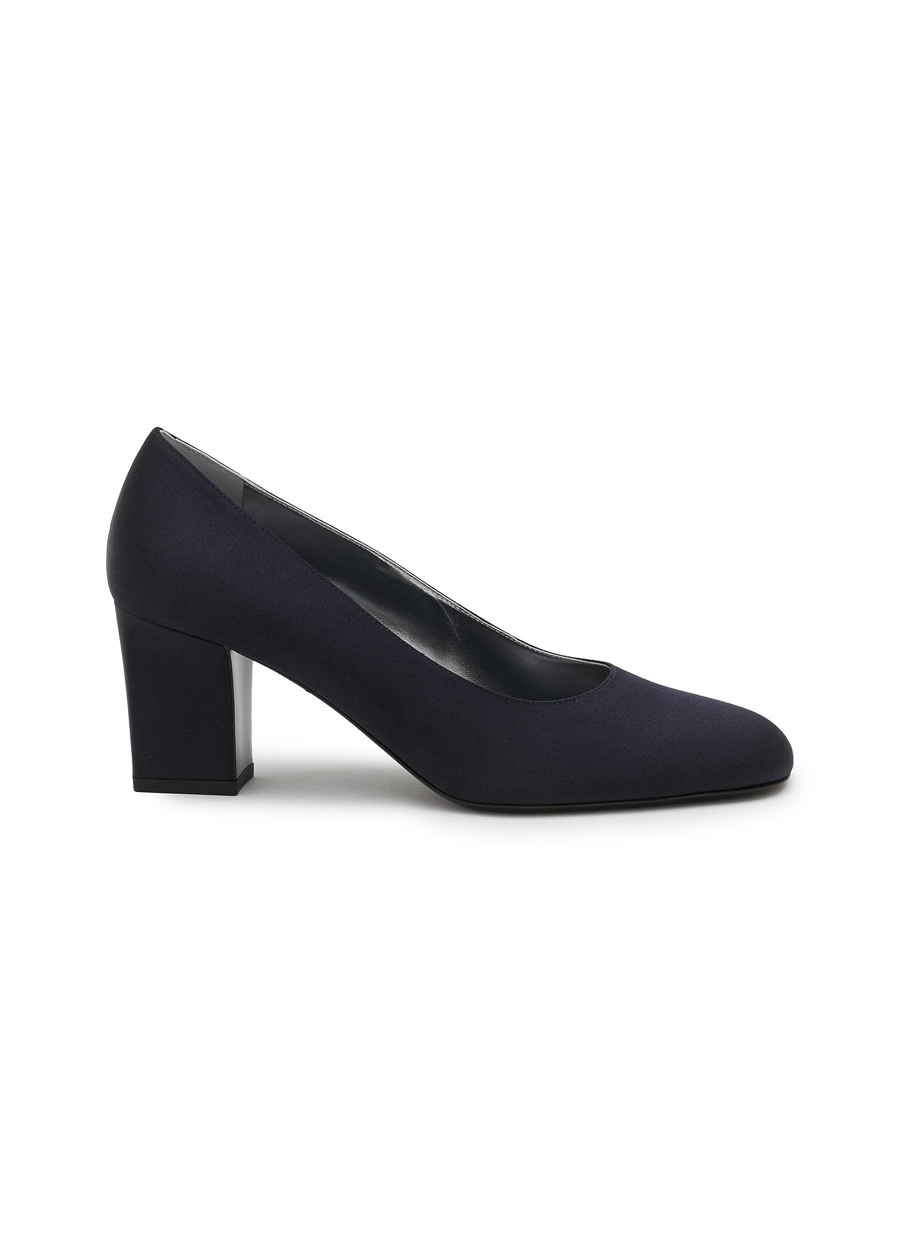 THE ROW・SQUARE TOE PUMP ブラック38