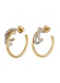Main View - Click To Enlarge - DEMARSON - Blythe 12k Gold Hoops