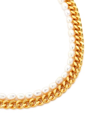 Detail View - Click To Enlarge - DEMARSON - Chiara 12K Gold Plated Pearl Necklace