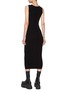 Back View - Click To Enlarge - RICK OWENS  - Babel Ribbed Dress