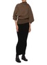 Figure View - Click To Enlarge - RICK OWENS  - Textured Wool Cylinder Top