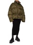 Figure View - Click To Enlarge - RICK OWENS  - Sail Duvet Puffer Jacket