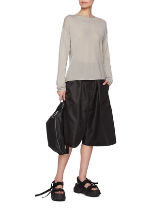 Figure View - Click To Enlarge - RICK OWENS  - Crater Sweater