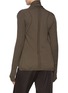 Back View - Click To Enlarge - RICK OWENS  - Naska Knit Cardigan