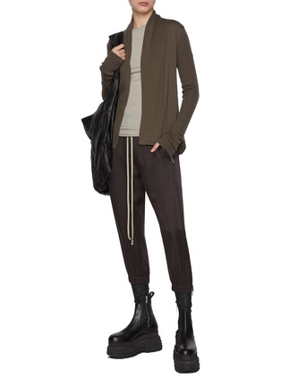 Figure View - Click To Enlarge - RICK OWENS  - Naska Knit Cardigan