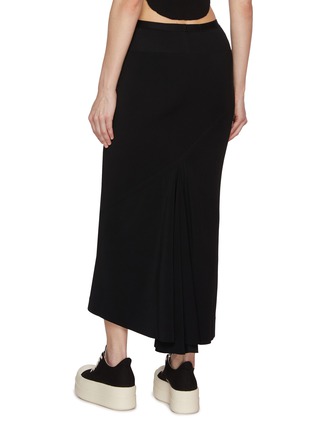 Back View - Click To Enlarge - RICK OWENS  - Bias Cut Midi Skirt