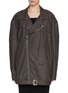 Main View - Click To Enlarge - RICK OWENS  - Jumbo Luke Stooges Leather Biker Jacket