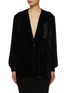 Main View - Click To Enlarge - RICK OWENS  - Larry Velvet Jacket