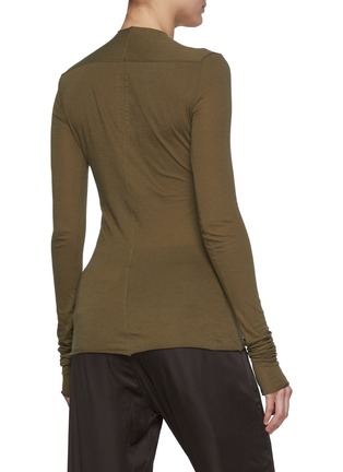 Back View - Click To Enlarge - RICK OWENS  - Edfu Jersey Top