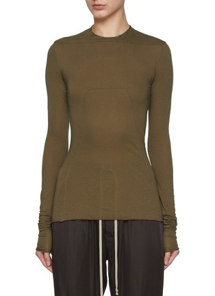 Main View - Click To Enlarge - RICK OWENS  - Edfu Jersey Top