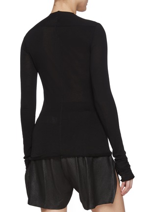 Back View - Click To Enlarge - RICK OWENS  - Edfu Jersey Top