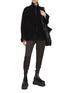 Figure View - Click To Enlarge - RICK OWENS  - Blanket Sail Wool Jacket