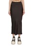 Main View - Click To Enlarge - RICK OWENS  - Bias Cut Midi Skirt