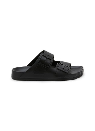 Main View - Click To Enlarge - BALENCIAGA - Flat Sunday Leather Sandals
