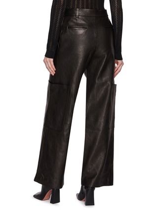 Back View - Click To Enlarge - KHAITE - Caitop Leather Wide Pants