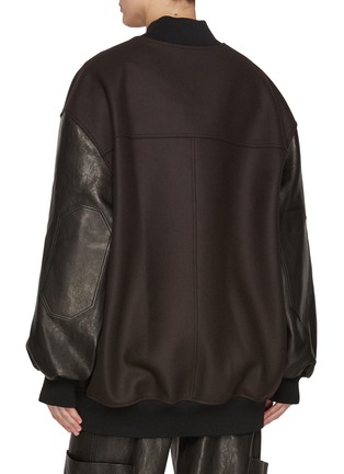 Back View - Click To Enlarge - KHAITE - Spencer Leather Jacket