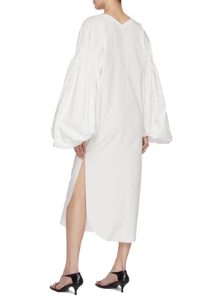 Back View - Click To Enlarge - KHAITE - Zelma Cotton Dress