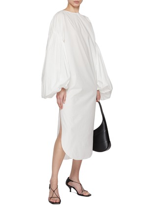 Figure View - Click To Enlarge - KHAITE - Zelma Cotton Dress