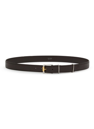 Main View - Click To Enlarge - THE ROW - Metallic Loop Leather Belt