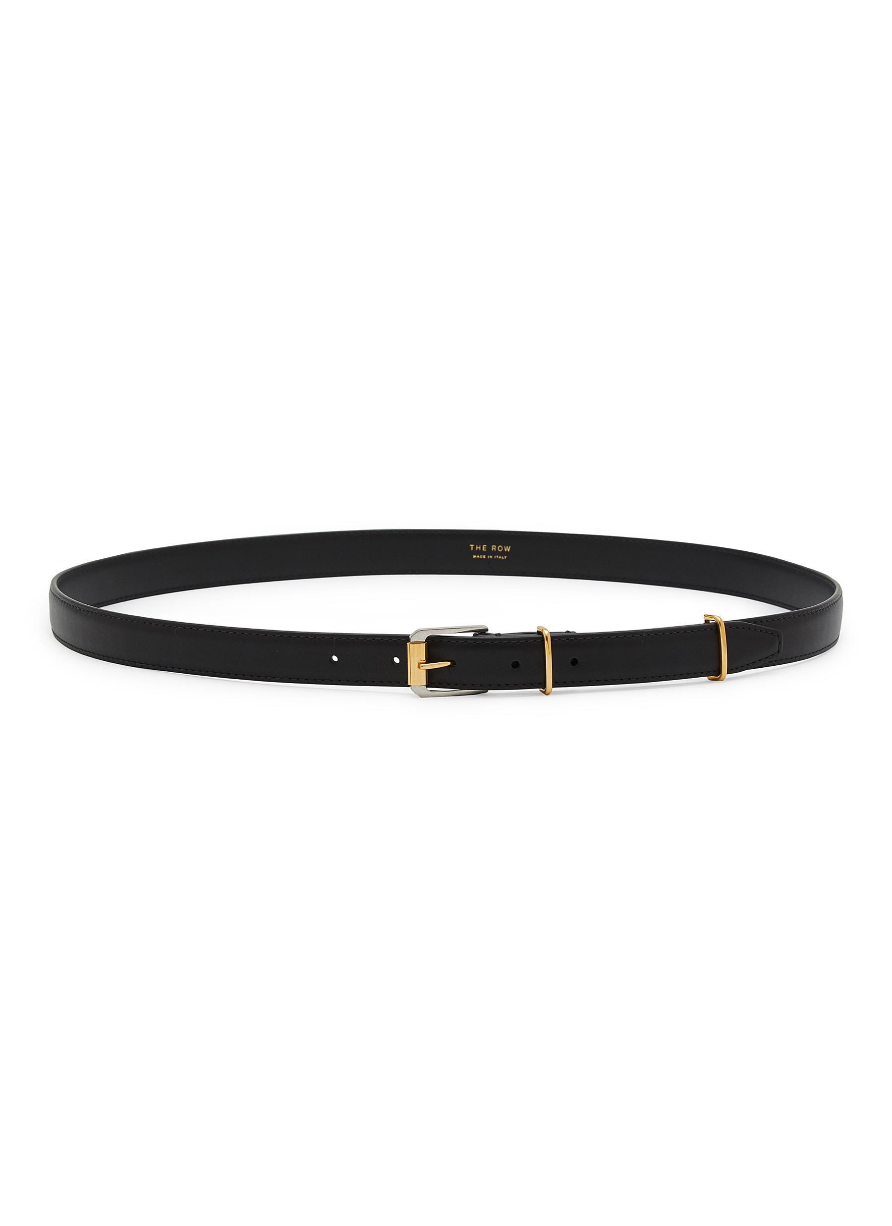 THE ROW ベルトM THE ROW | Metallic Loop Leather Belt | Women | Lane Crawford