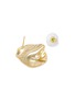 Detail View - Click To Enlarge - VENNA - Classic Gold Toned Metal Stud Earrings