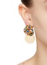 Figure View - Click To Enlarge - VENNA - Crystal Blossom Stud Earrings