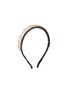 Figure View - Click To Enlarge - VENNA - Crystal Embellished Satin Headband