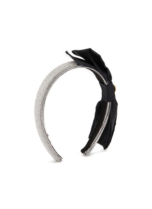 Figure View - Click To Enlarge - VENNA - Crystal Pavé Ribbon Headband