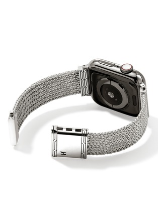 Detail View - Click To Enlarge - JOHN HARDY - Sterling Silver Chain 18mm Watch Strap — Size UM
