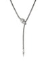 Detail View - Click To Enlarge - JOHN HARDY - Naga Sterling Silver Sapphire Chain Necklace — Size 23