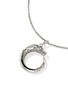 Detail View - Click To Enlarge - JOHN HARDY - Naga Sterling Silver Sapphire Pendant Chain Necklace — Size 16-18