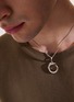  - JOHN HARDY - Naga Sterling Silver Sapphire Pendant Chain Necklace — Size 16-18