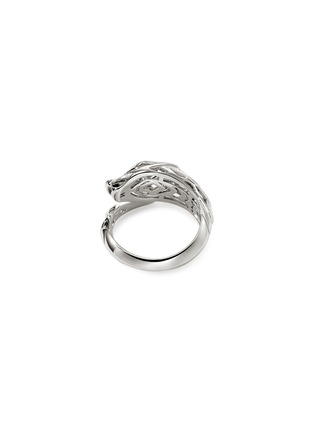 Detail View - Click To Enlarge - JOHN HARDY - Naga Sterling Silver Sapphire Bypass Ring — Size 7