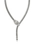 Detail View - Click To Enlarge - JOHN HARDY - Naga Sterling Silver Sapphire Chain Necklace — Size 20