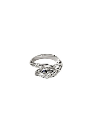 Main View - Click To Enlarge - JOHN HARDY - Naga Sterling Silver Sapphire Bypass Ring — Size 6